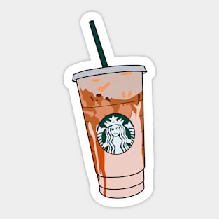 Iced Coffee Sticker